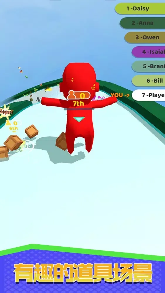Zrzuty ekranu Falling Race.io