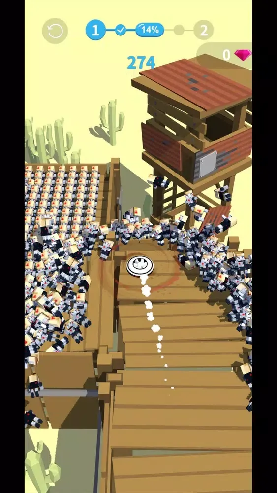 Ảnh chụp màn hình của ZombieCrash 3D