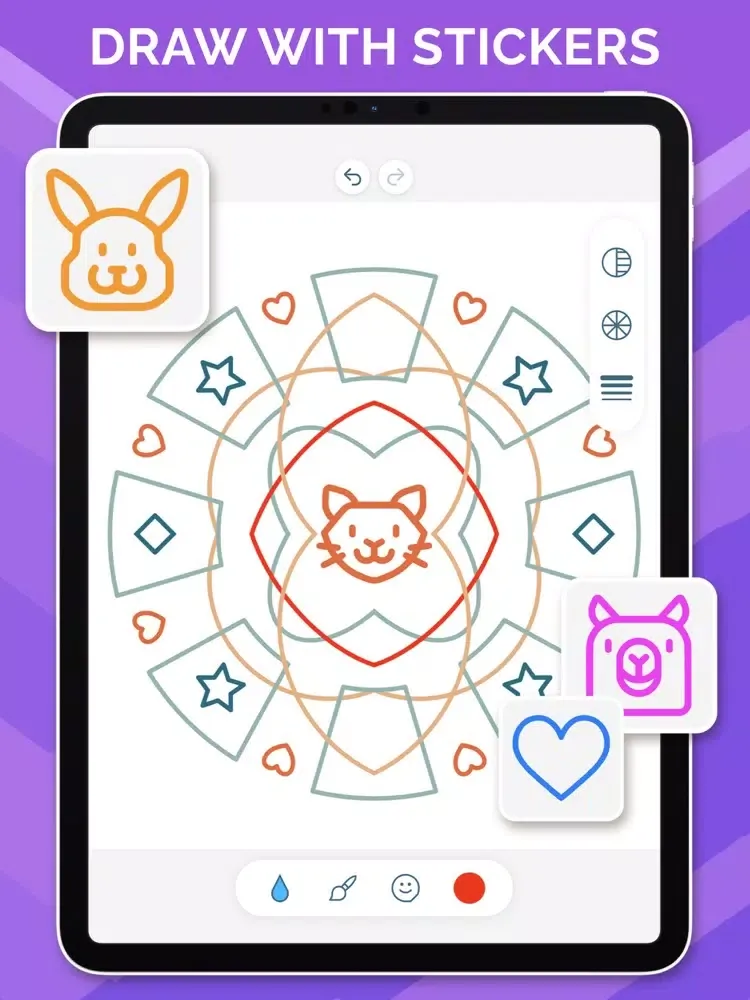 Mandala Coloring: Drawing Book iPad  Screenshots