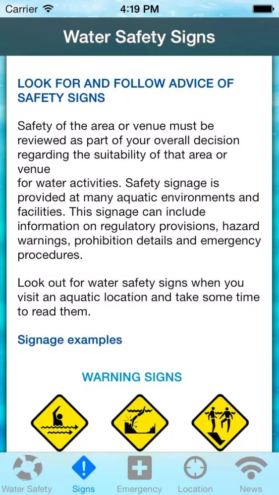 Victorian Water Safety Guide應用截圖