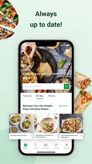 ภาพหน้าจอของ Thermomix® Cookidoo® App