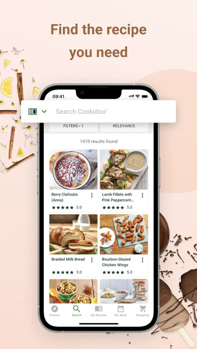 ภาพหน้าจอของ Thermomix® Cookidoo® App