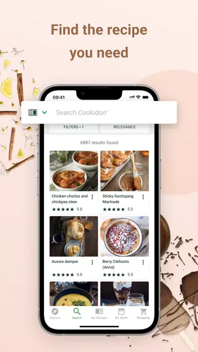 Official Cookidoo App Screenshots