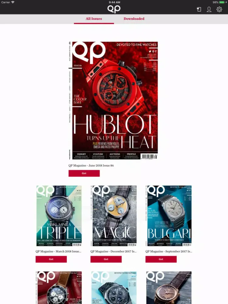 QP Magazine iPad  স্ক্রিনশট
