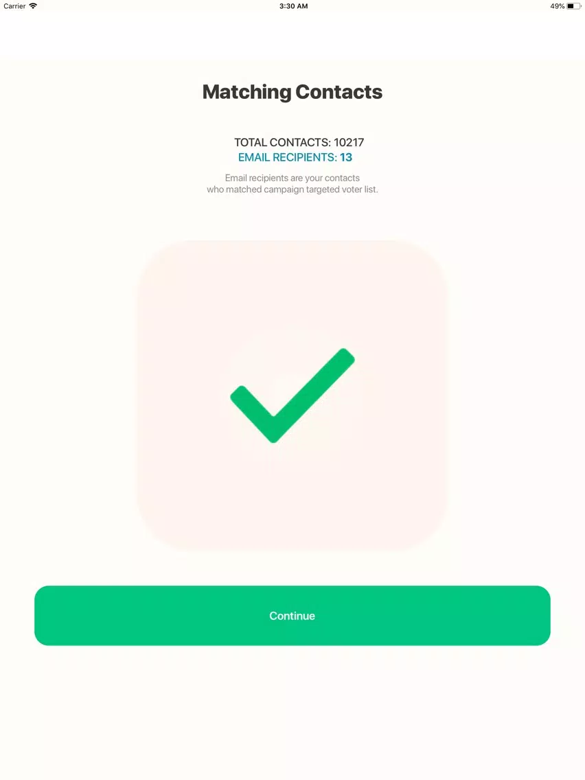 VoterCircle iPad  Ekran Görüntüleri