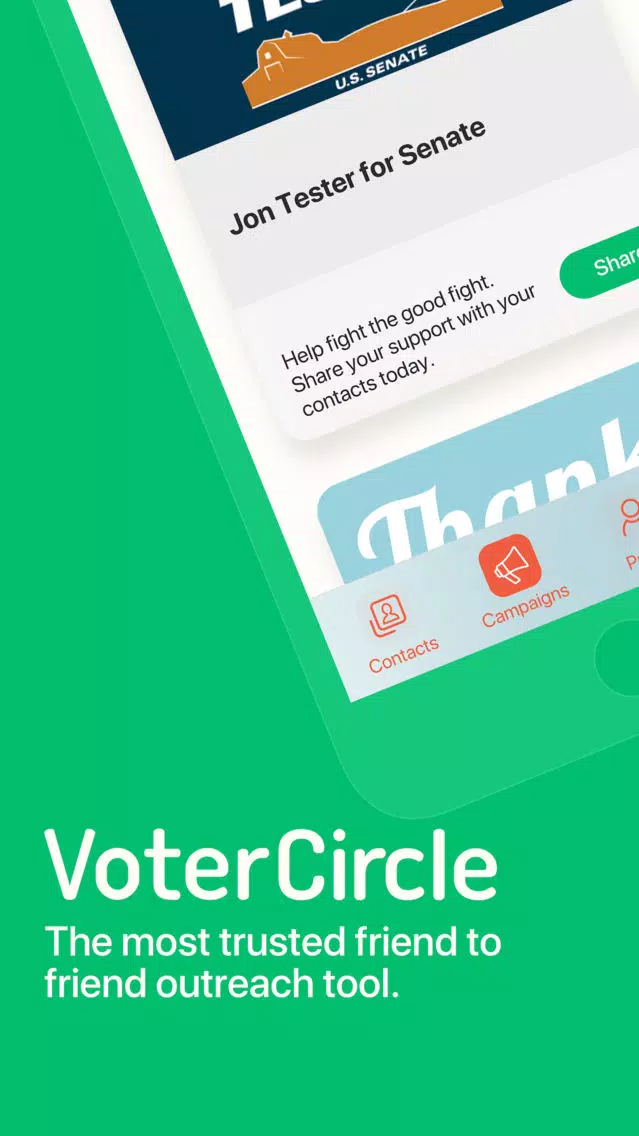 VoterCircle Ekran Görüntüleri