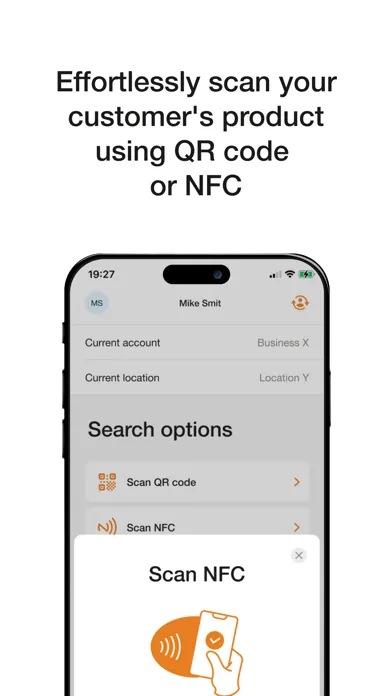 Capturas de pantalla de VoucherCart Redeem App.