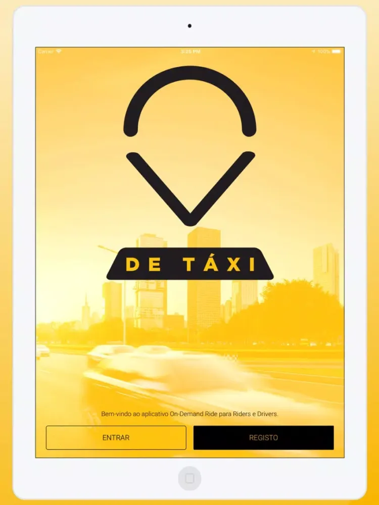 Vou de Táxi - Motorista iPad Screenshots