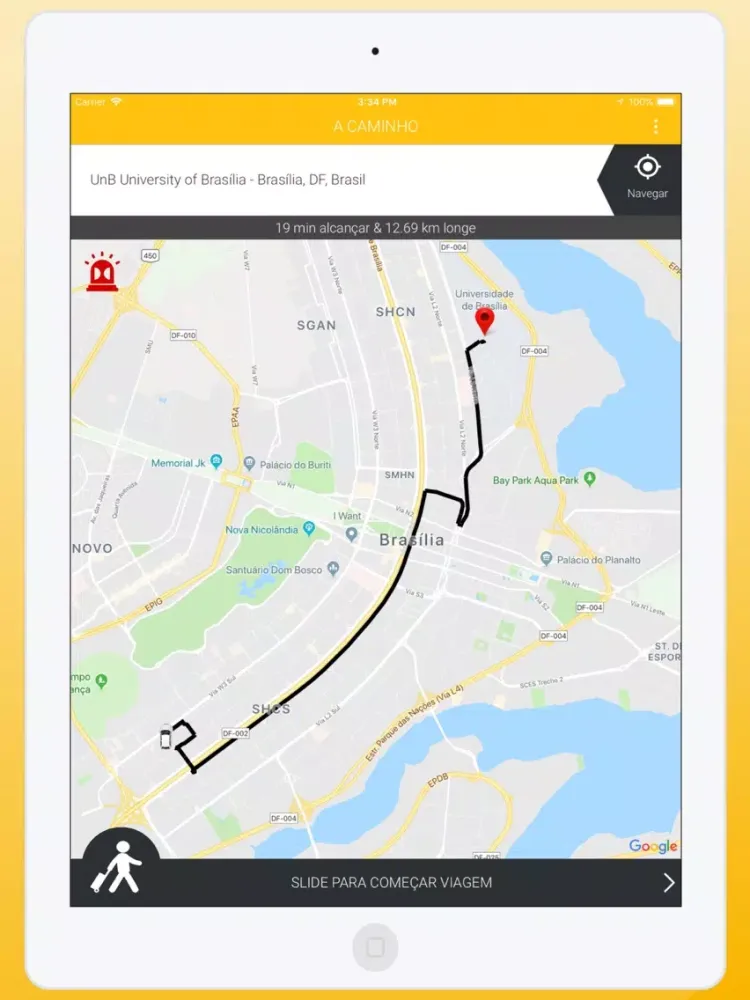 Vou de Táxi - Motorista iPad Screenshots