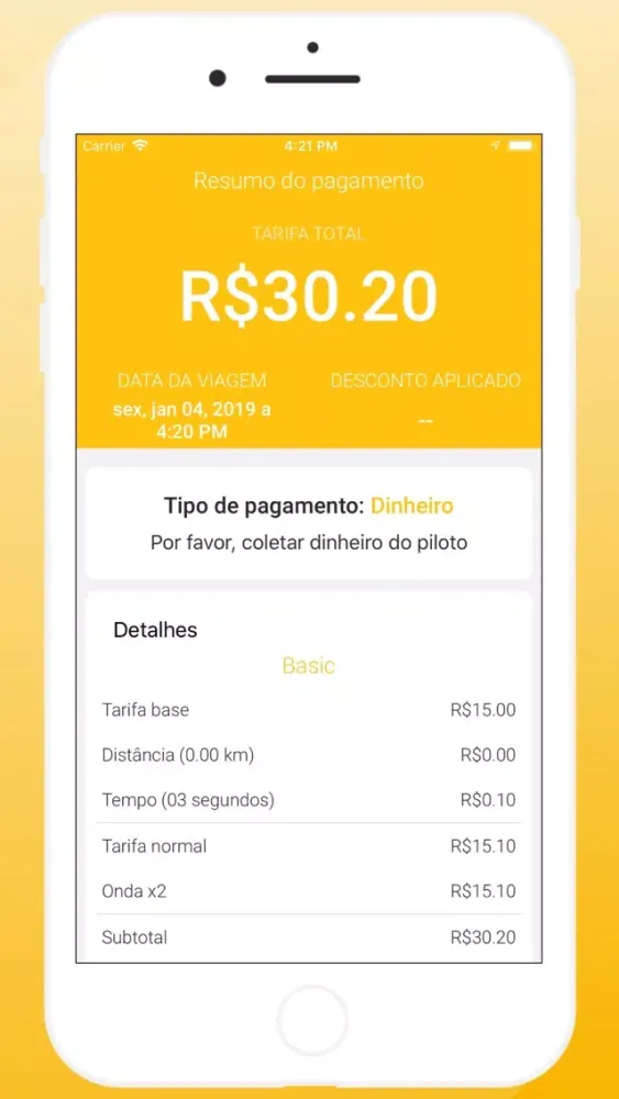 Vou de Táxi - Motorista Screenshots