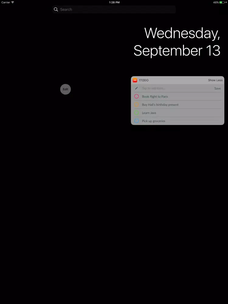 1Todo - To-Do List & Tasks iPad 应用截图