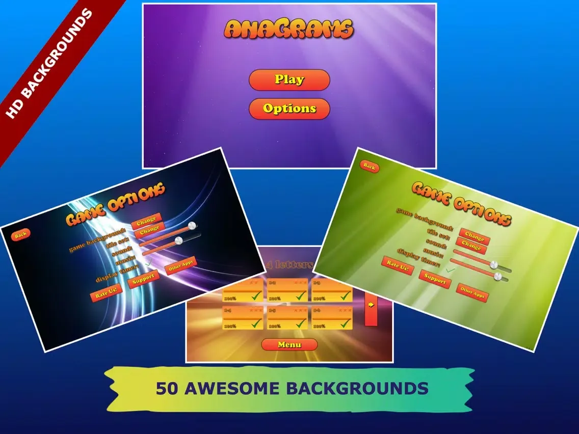 تصاویر Anagrams English Edition Free iPad 