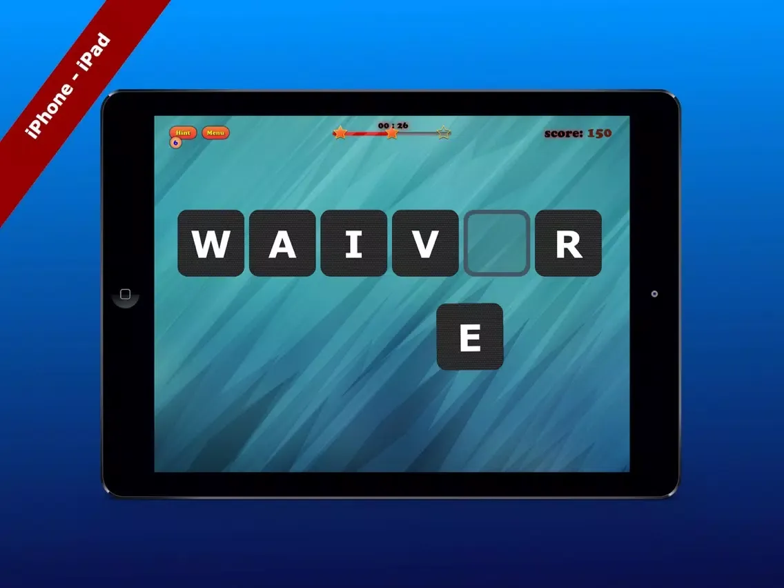 Anagrams Pro Kids Edition(US) iPad  स्क्रीनशॉट