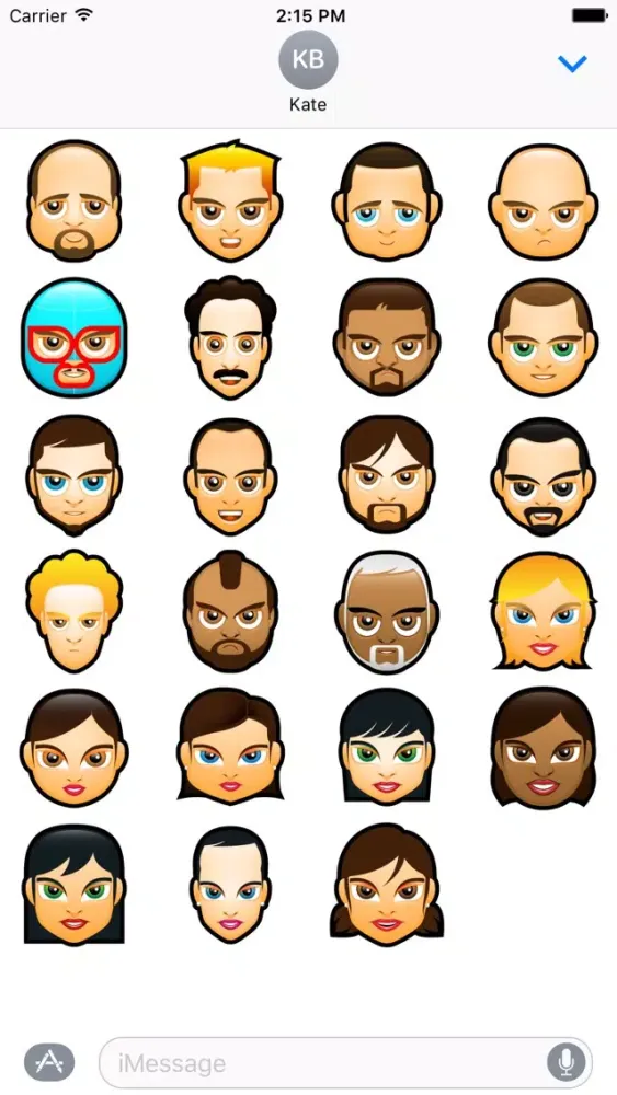 Скриншоты Faces Stickers