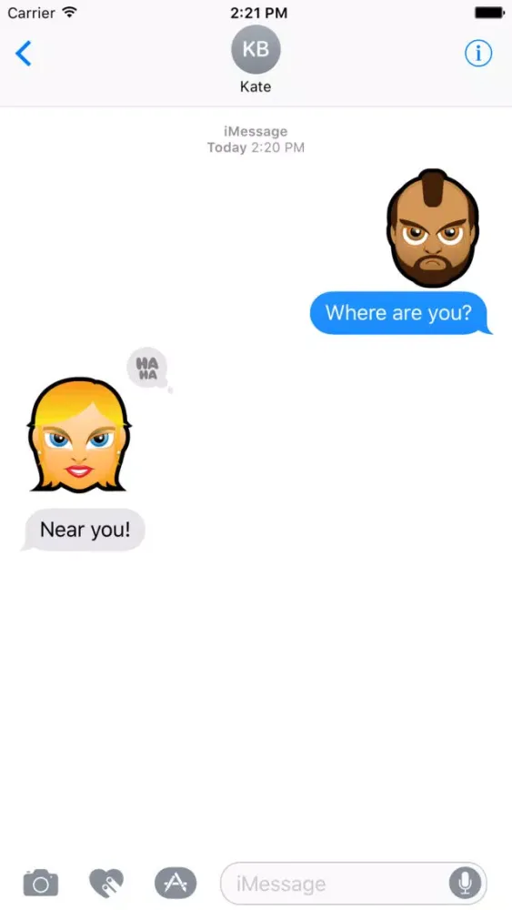 Скриншоты Faces Stickers