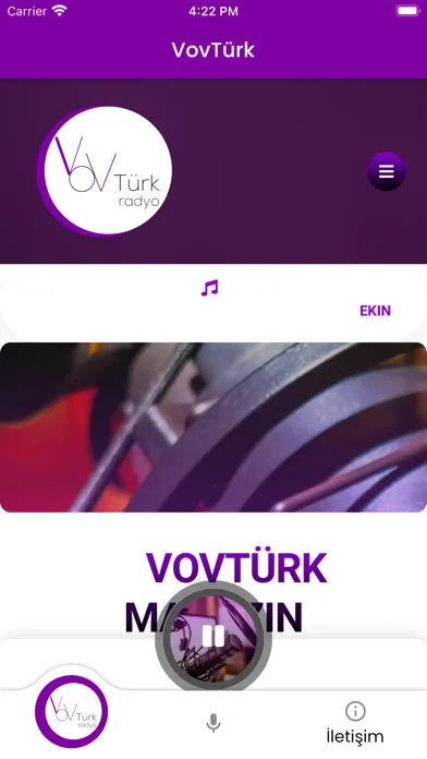 Screenshot di VovTürk Radyo
