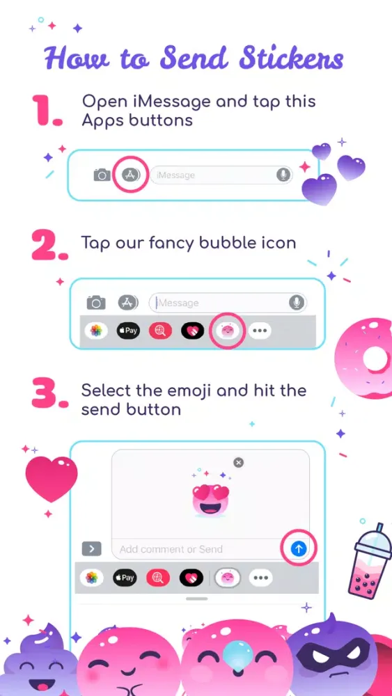 Vow - Loveys Sticker Pack应用截图