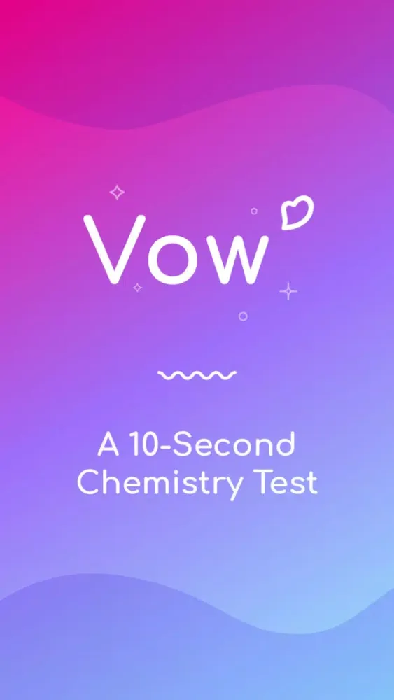 Vow Dating App سکرین شاٹس