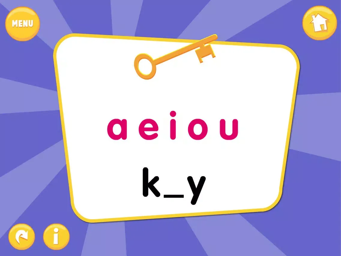 Missing Letters: Vowels iPad  Screenshots