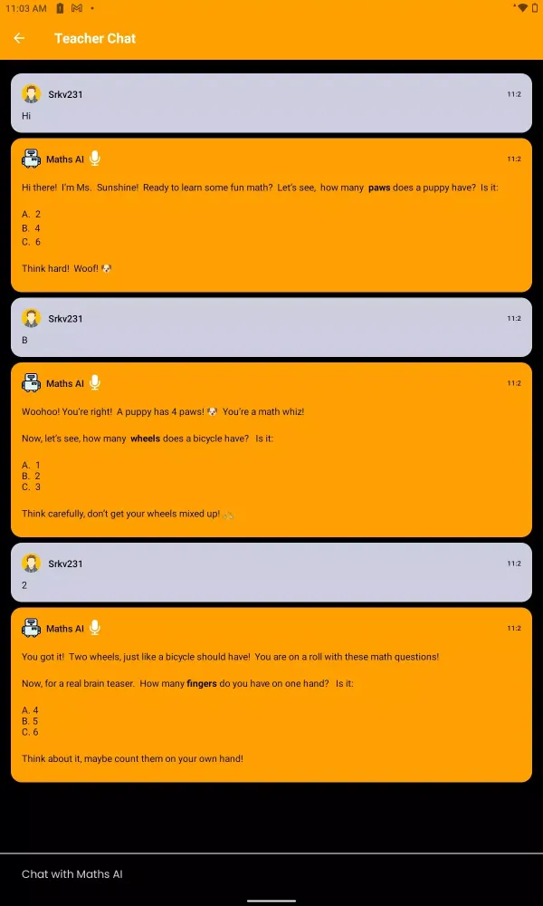 Tangkapan layar AI Mama