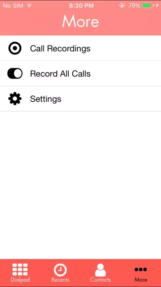 Capturas de pantalla de FinalVoip pro