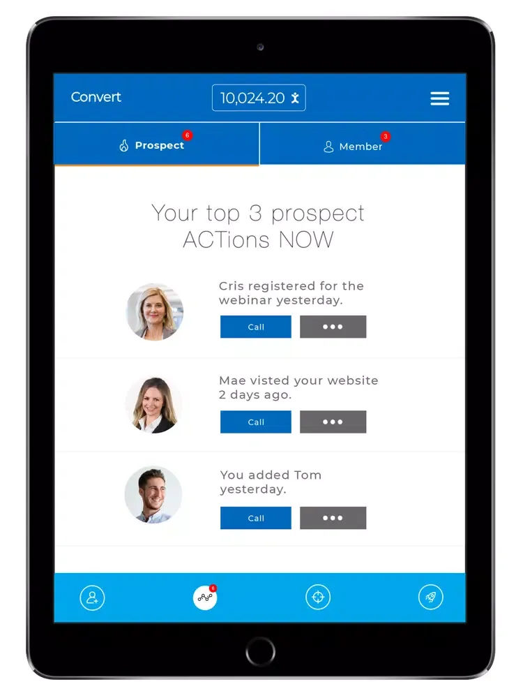 VoxDirect Connect iPad  Screenshots