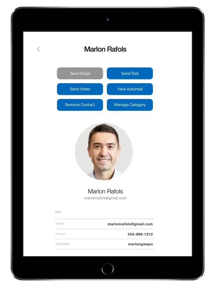 VoxDirect Connect iPad  Screenshots
