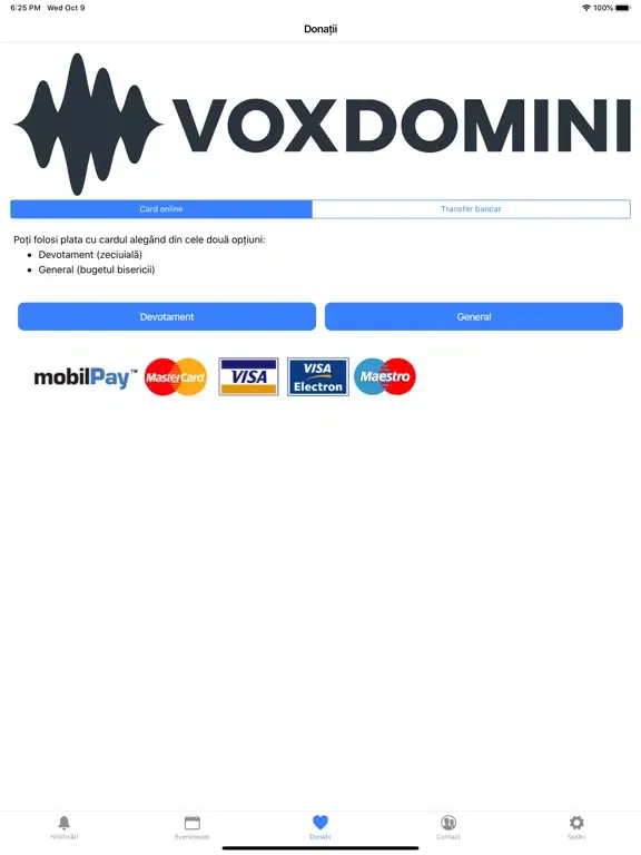 Vox Domini iPad  Screenshots