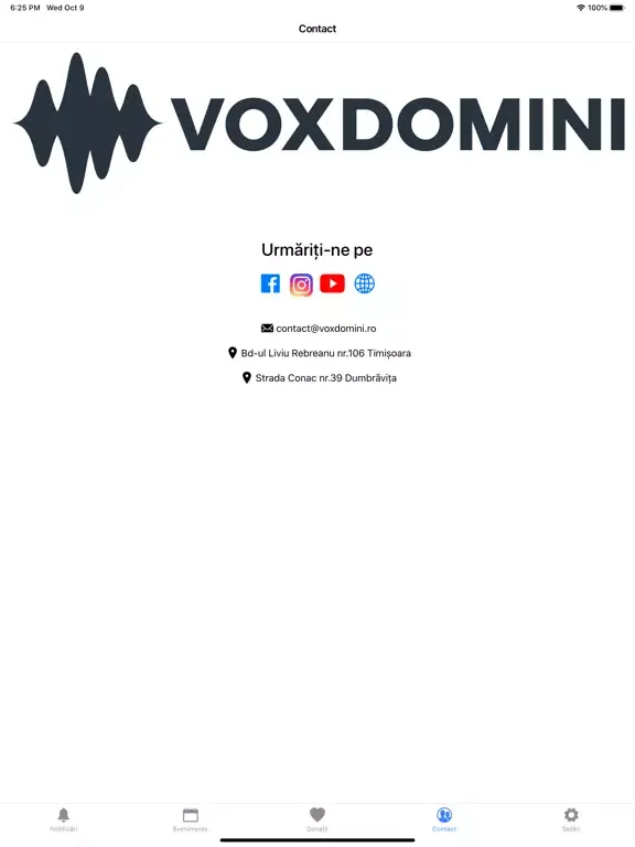 Vox Domini iPad  Screenshots
