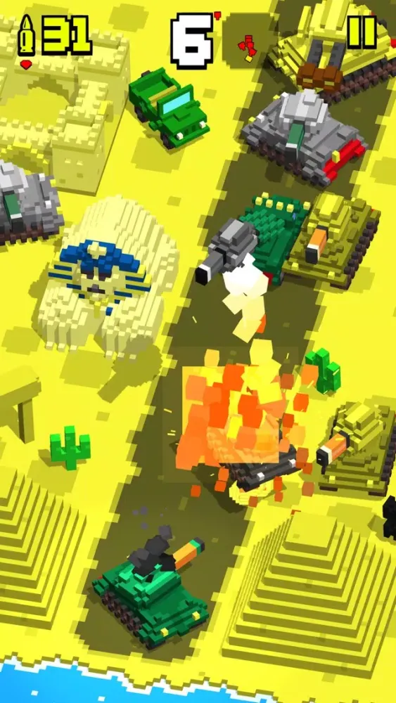 Capturas de tela do Iron Storm 3D