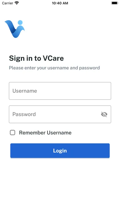 Ảnh chụp màn hình của Voxela VCare