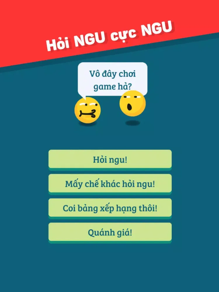 Hỏi Ngu 6 - Đố vui hại não! iPad  Screenshots