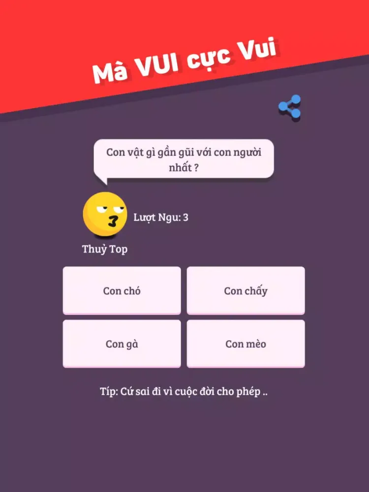 Hỏi Ngu 6 - Đố vui hại não! iPad  Screenshots