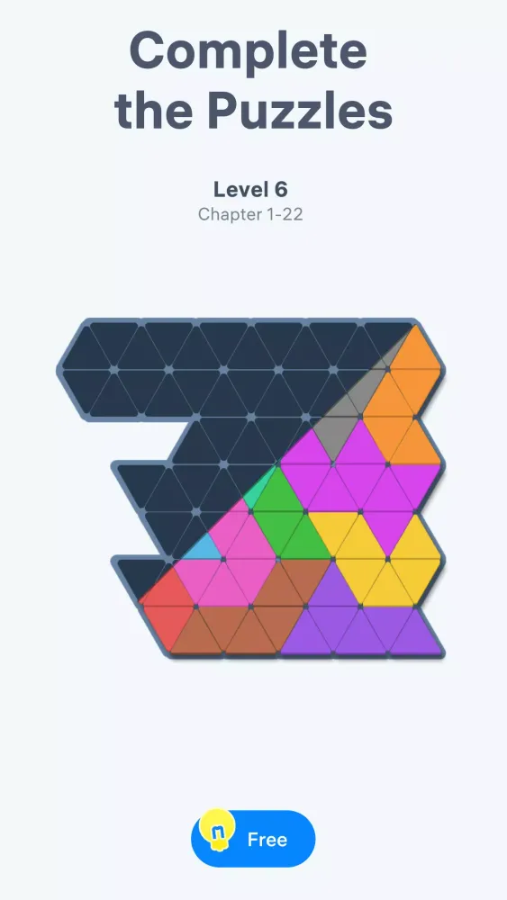 Screenshot di Triangle Tangram