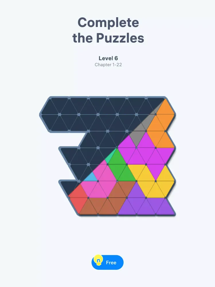 Screenshot di Triangle Tangram