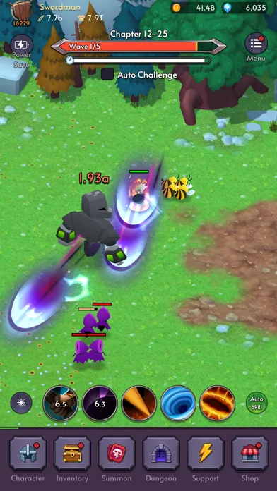 Super Sword Idle স্ক্রিনশট