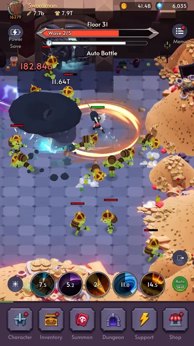 Super Sword Idle স্ক্রিনশট