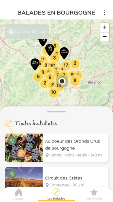 Zrzuty ekranu Balades en Bourgogne