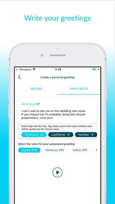 Capturas de tela do Voxist: Visual Voicemail