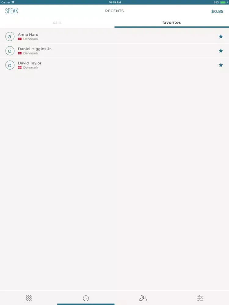 Speak - better video meetings iPad  سکرین شاٹس