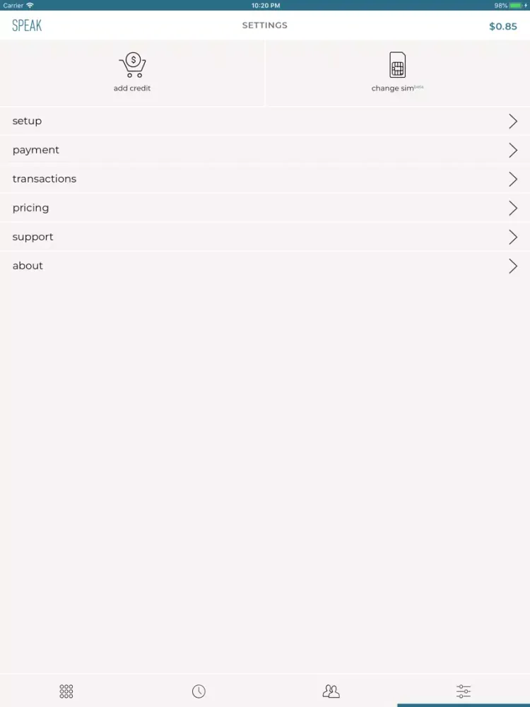Speak - better video meetings iPad  سکرین شاٹس