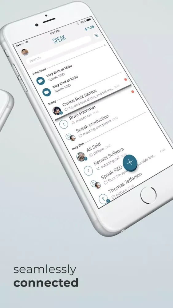 Speak - better video meetings سکرین شاٹس