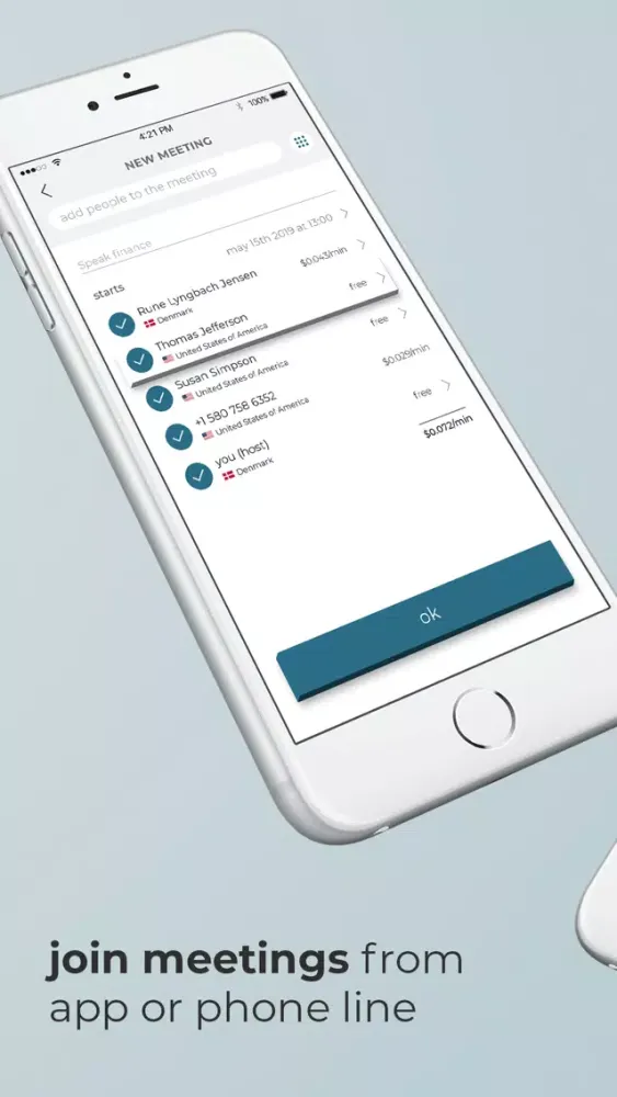 Speak - better video meetings سکرین شاٹس