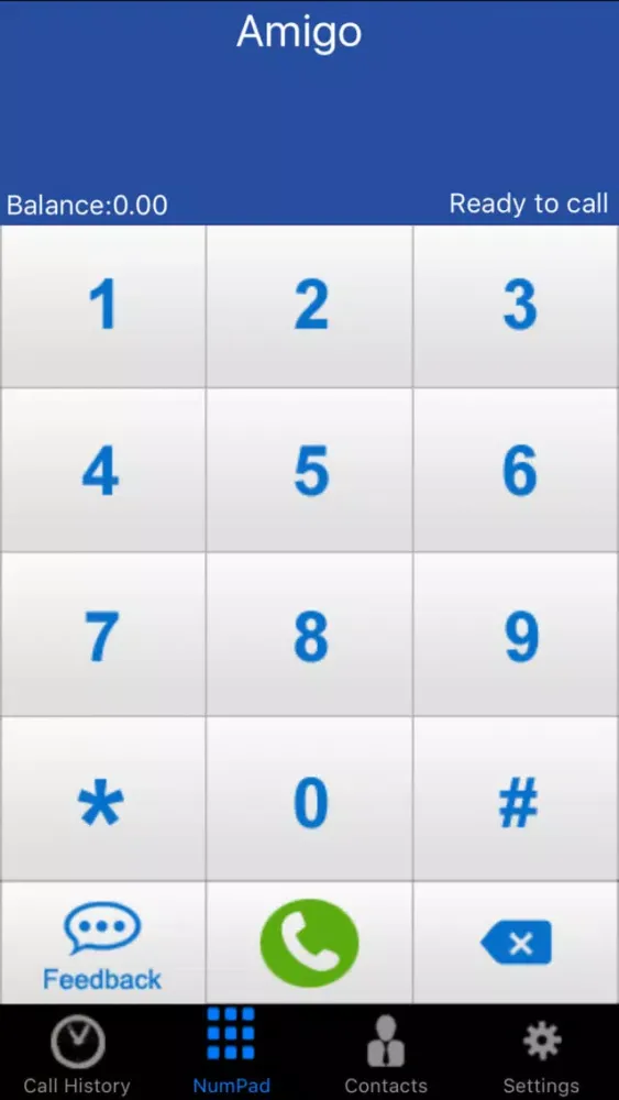 Amigo Dialer Ekran Görüntüleri