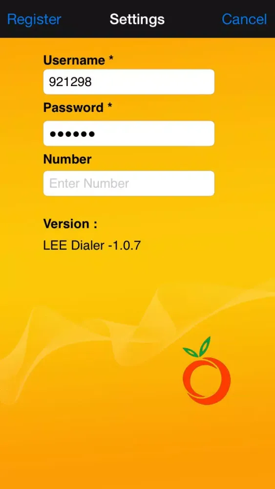 Tangkapan skrin LEE Dialer