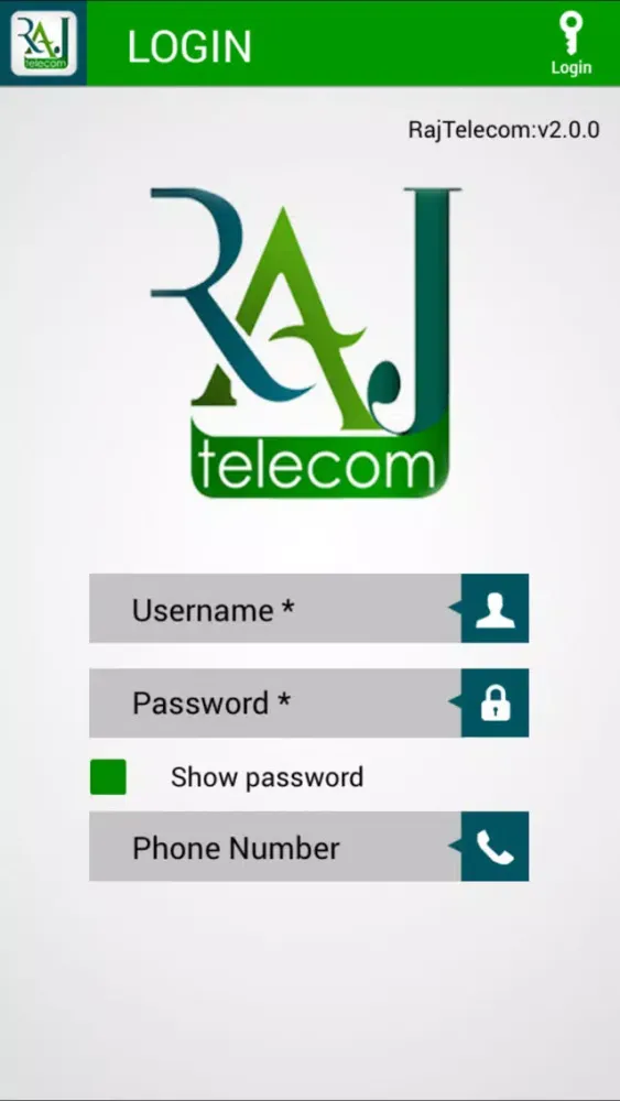 Captures d'écran de Raj-Telecom