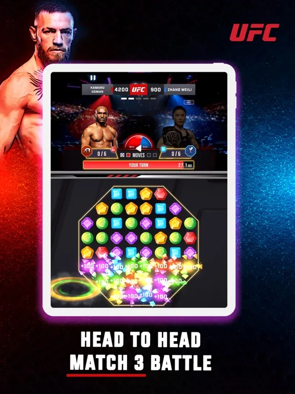 Tangkapan layar UFC: Octagon Blast iPad 
