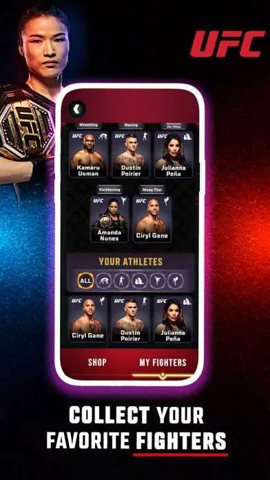 Tangkapan layar UFC: Octagon Blast