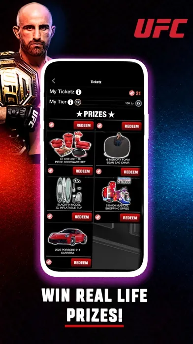 Tangkapan layar UFC: Octagon Blast