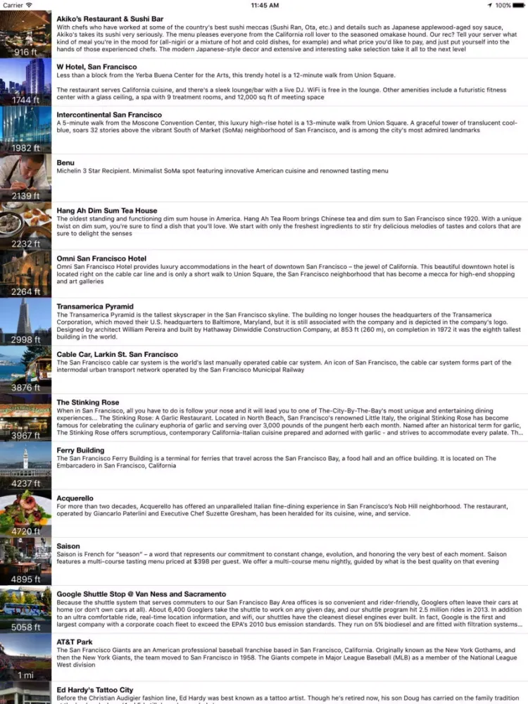 VR Guide to San Francisco iPad  Ekran Görüntüleri
